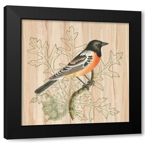 Treetops I Black Modern Wood Framed Art Print by Reynolds, Alastair