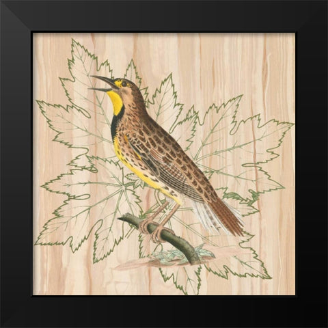 Treetops IV Black Modern Wood Framed Art Print by Reynolds, Alastair