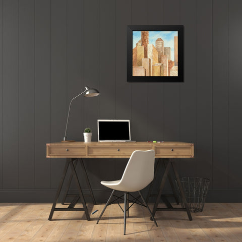 Urban Archaeologist II Black Modern Wood Framed Art Print by King, Michael