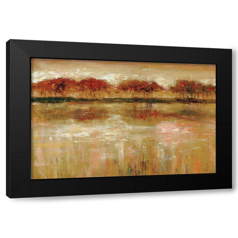 Paxton Cove Black Modern Wood Framed Art Print by Roth, Jack