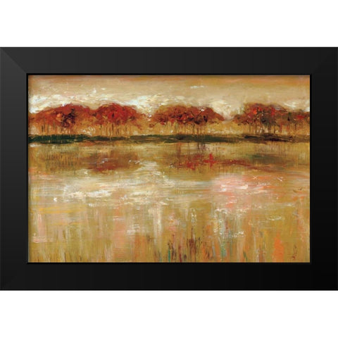 Paxton Cove Black Modern Wood Framed Art Print by Roth, Jack