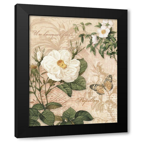 Gardeners Gift II Black Modern Wood Framed Art Print by Han, Ching