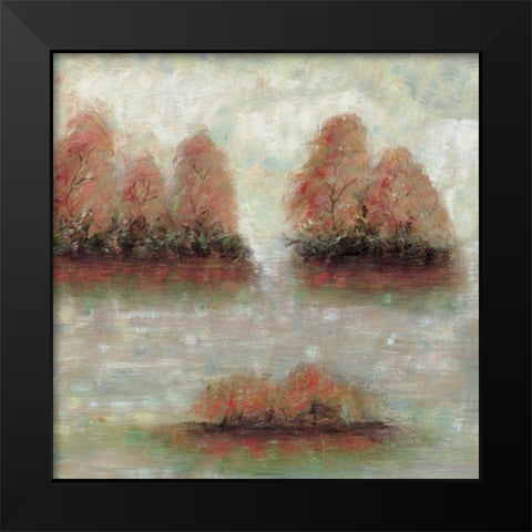 Tamarac Shores I Black Modern Wood Framed Art Print by Roth, Jack