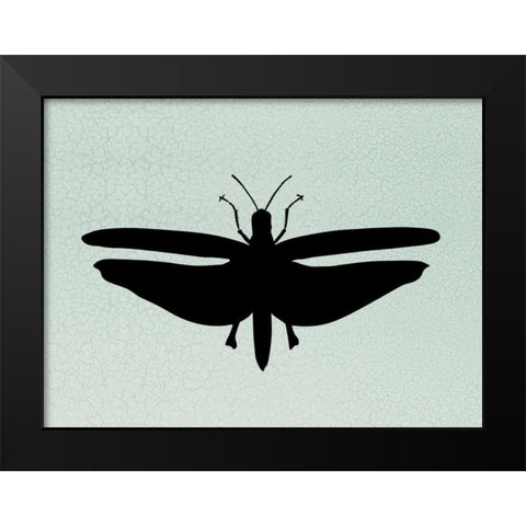 Wind Songs III Black Modern Wood Framed Art Print by Ziffer, Josef