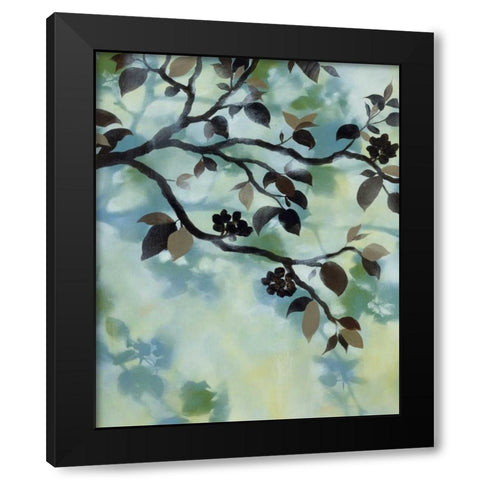 Evening Shadows I Black Modern Wood Framed Art Print with Double Matting by Paschal, Irene