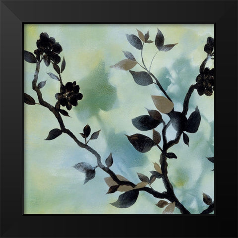 Twilight Reflections I Black Modern Wood Framed Art Print by Paschal, Irene