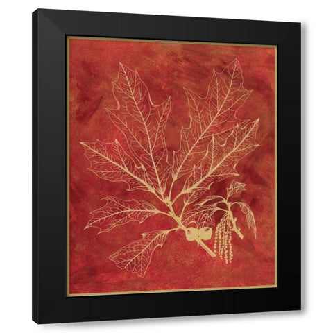 Golden Oak I Black Modern Wood Framed Art Print by Chilton, Sarah E