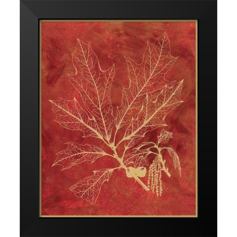 Golden Oak I Black Modern Wood Framed Art Print by Chilton, Sarah E