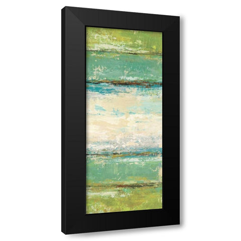 Earth, Water, Sky I Black Modern Wood Framed Art Print by King, Michael