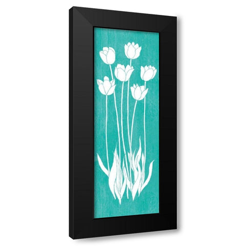 Allegra I Black Modern Wood Framed Art Print with Double Matting by Chilton, Sarah E