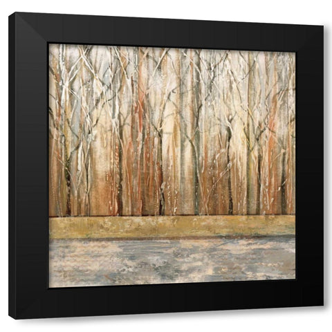 Telluride II Black Modern Wood Framed Art Print by King, Michael
