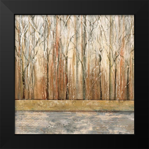 Telluride II Black Modern Wood Framed Art Print by King, Michael