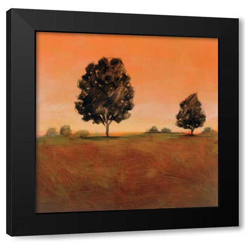 Equinox Black Modern Wood Framed Art Print by Harmony, Brett