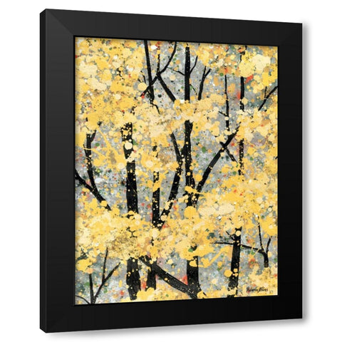 Early Spring II Black Modern Wood Framed Art Print by Alves, Helena