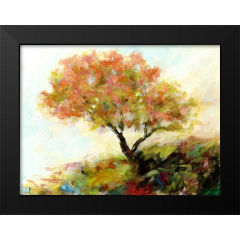 NatureS Way I Black Modern Wood Framed Art Print by King, Michael