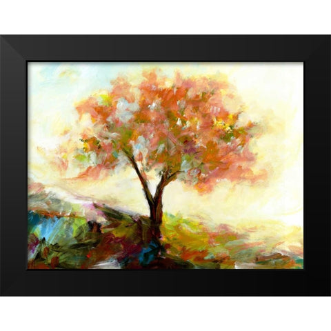 NatureS Way II Black Modern Wood Framed Art Print by King, Michael