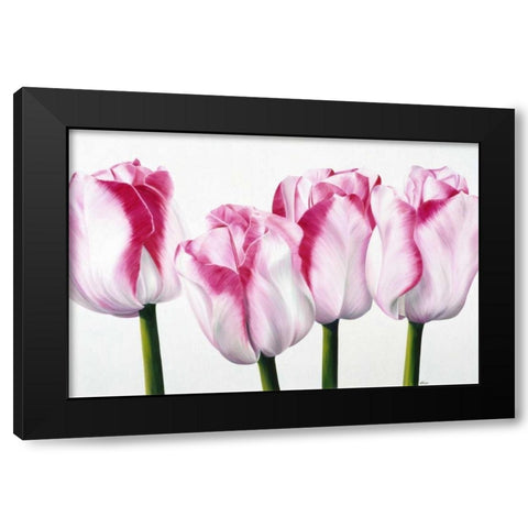 Dutch I Black Modern Wood Framed Art Print by Poelstra-Holzhaus, Yvonne