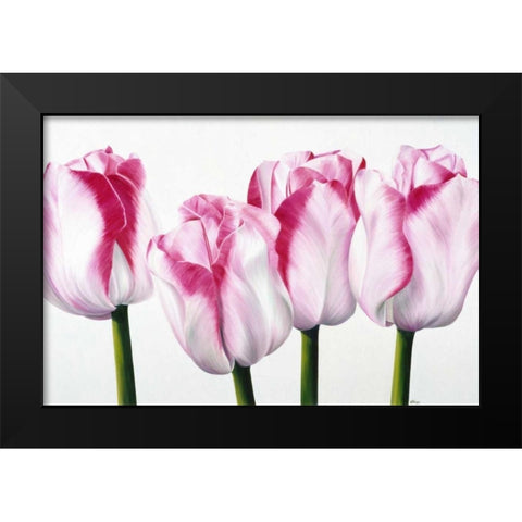 Dutch I Black Modern Wood Framed Art Print by Poelstra-Holzhaus, Yvonne