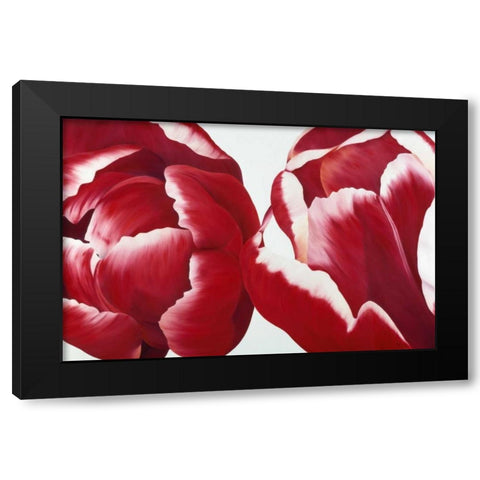 Together Black Modern Wood Framed Art Print with Double Matting by Poelstra-Holzhaus, Yvonne