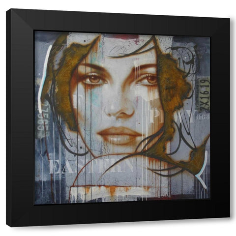 Easton Parkway Black Modern Wood Framed Art Print by Jochem, Hans