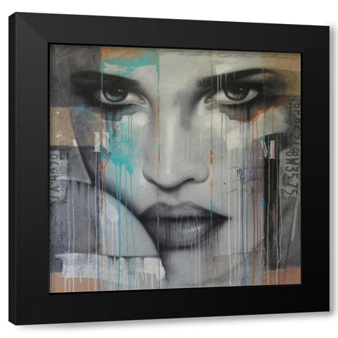 From this moment Black Modern Wood Framed Art Print by Jochem, Hans