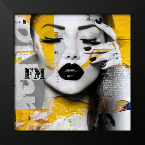 Absolutely beautiful II Black Modern Wood Framed Art Print by Bakker, Jochem