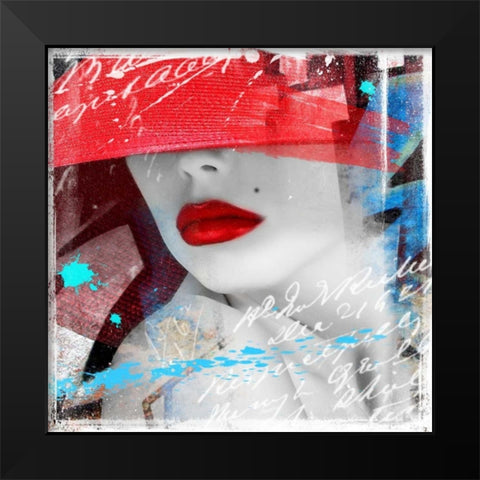 Glamorous IIII Black Modern Wood Framed Art Print by Bakker, Jochem