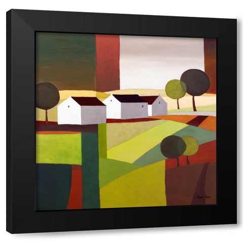 Hamlet V Black Modern Wood Framed Art Print with Double Matting by Paus, Hans