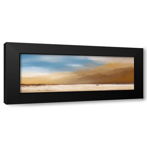 Clouds IV Black Modern Wood Framed Art Print with Double Matting by Paus, Hans