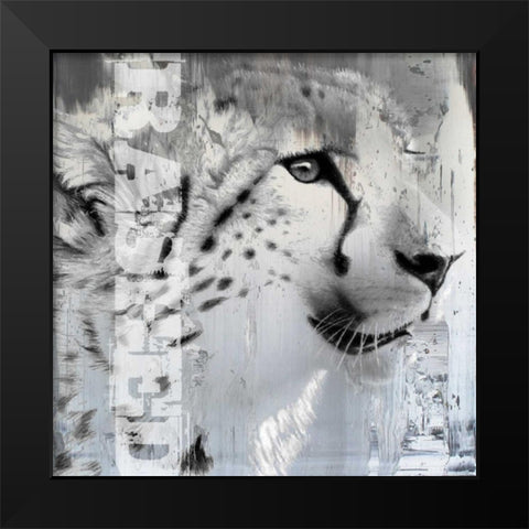 Rashed I Black Modern Wood Framed Art Print by Baker, Micha