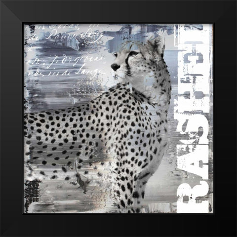 Rashed II Black Modern Wood Framed Art Print by Baker, Micha