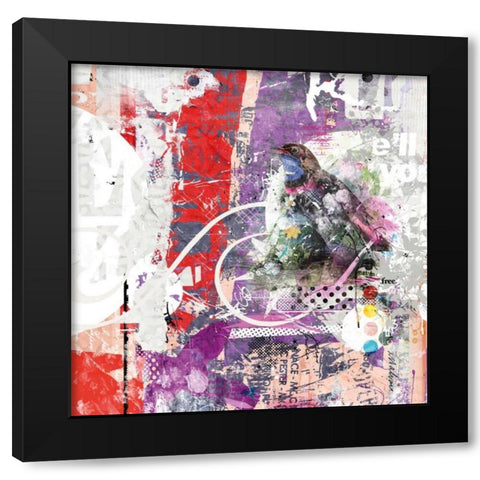 Nestology Black Modern Wood Framed Art Print with Double Matting by Albers, Teis