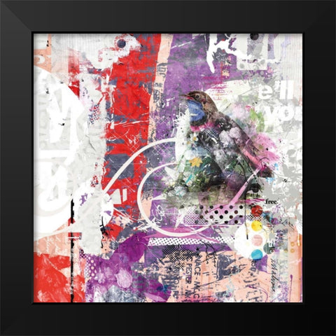 Nestology Black Modern Wood Framed Art Print by Albers, Teis