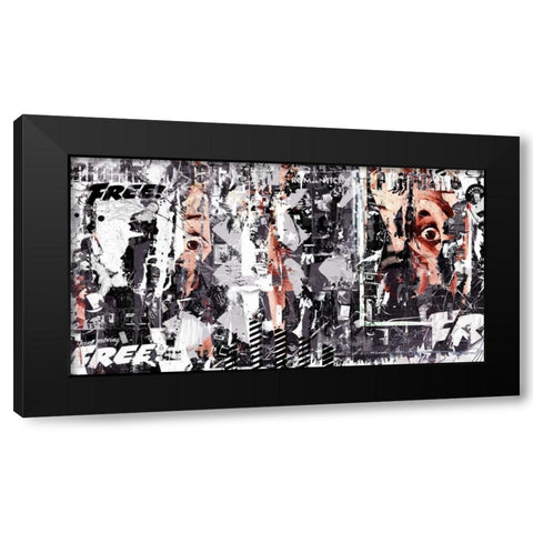 Free Black Modern Wood Framed Art Print with Double Matting by Albers, Teis