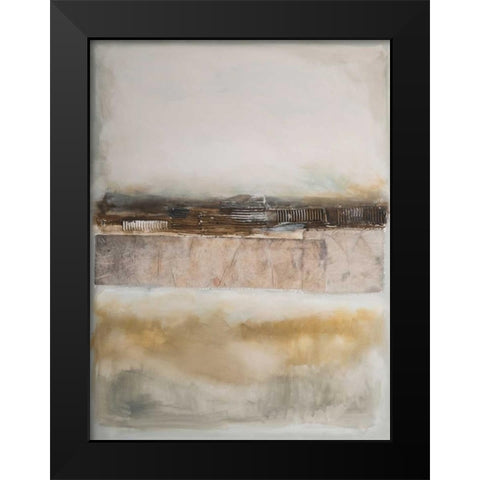 Land of Abstracts II Black Modern Wood Framed Art Print by Simonis, Julia