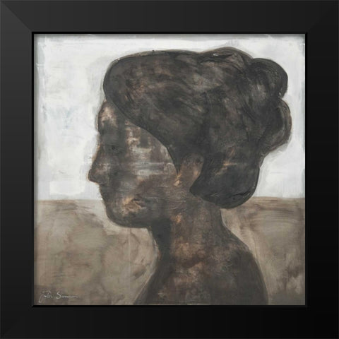 Moria Black Modern Wood Framed Art Print by Simonis, Julia