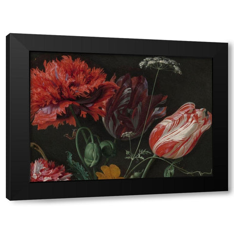 Botanic III Black Modern Wood Framed Art Print with Double Matting by Heem, JD