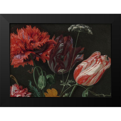 Botanic III Black Modern Wood Framed Art Print by Heem, JD
