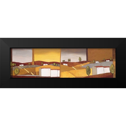 The Realm of fancy I Black Modern Wood Framed Art Print by Paus, Hans