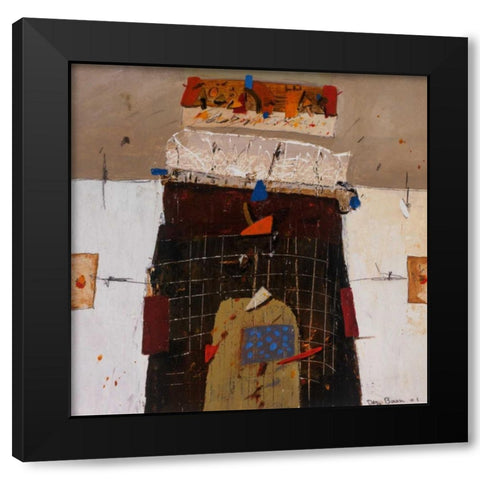 Gate to Paradise III Black Modern Wood Framed Art Print by den Boon, Theo