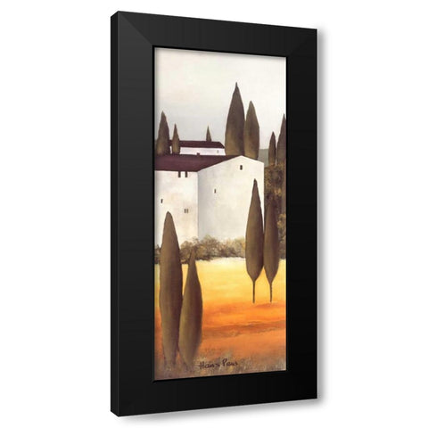 Twilight III Black Modern Wood Framed Art Print with Double Matting by Paus, Hans