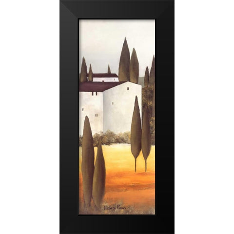 Twilight III Black Modern Wood Framed Art Print by Paus, Hans