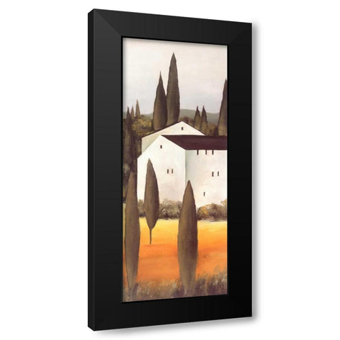 Twilight IV Black Modern Wood Framed Art Print with Double Matting by Paus, Hans