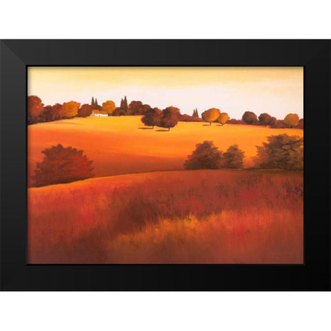 Untainted I Black Modern Wood Framed Art Print by Paus, Hans