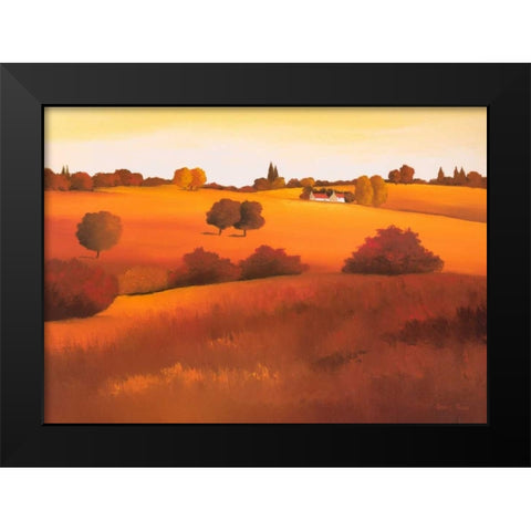 Untainted II Black Modern Wood Framed Art Print by Paus, Hans