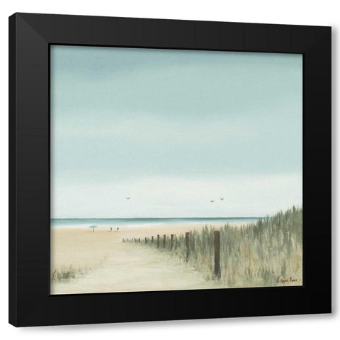 Sunny morning I Black Modern Wood Framed Art Print with Double Matting by Paus, Hans
