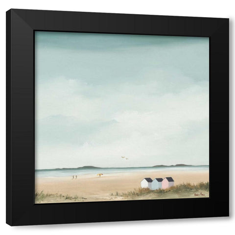 Sunny morning IV Black Modern Wood Framed Art Print with Double Matting by Paus, Hans