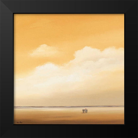 To dream about Black Modern Wood Framed Art Print by Paus, Hans