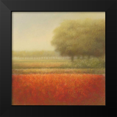 Autumn field Black Modern Wood Framed Art Print by Dolieslager, Hans