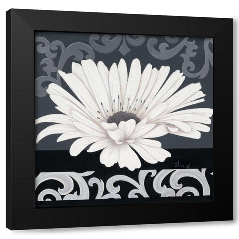 Decor II Black Modern Wood Framed Art Print by Heigl, Franz